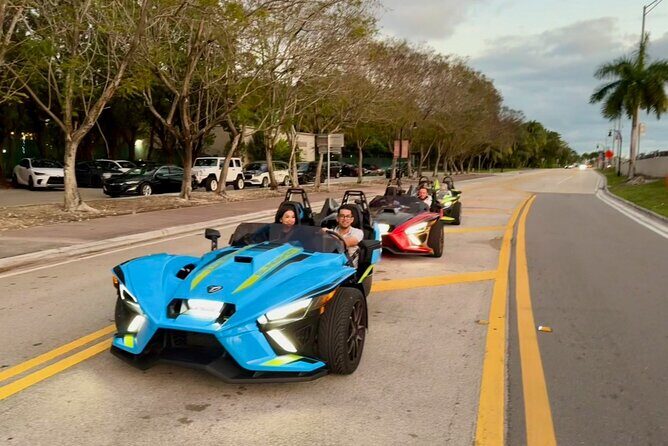3 Hours Polaris Slingshot Rental in Miami - The Sum Up