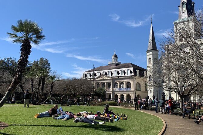 45 minutes in Jackson Square - Why This Tour Is a Great Pick