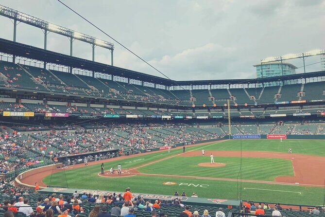 Baltimore Orioles Baseball Game Ticket at Oriole Park - What’s Included and What’s Not