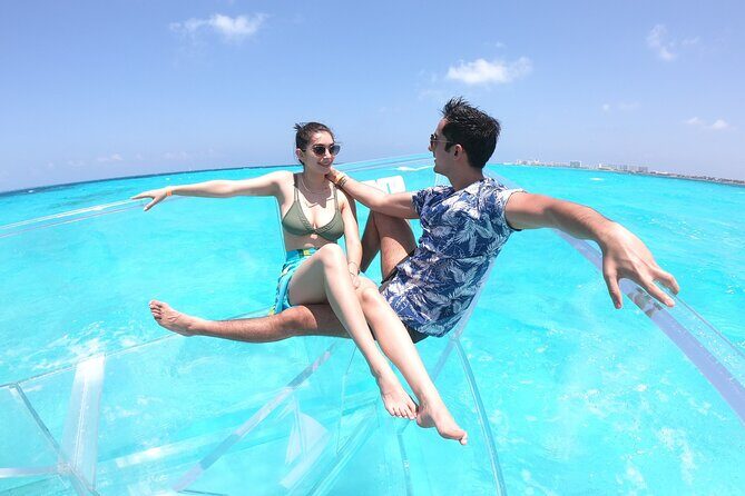 Clear Boat Tour in Cancun 1.5 hours great for pictures - Whats Included and Whats Not? Realities of the Experience