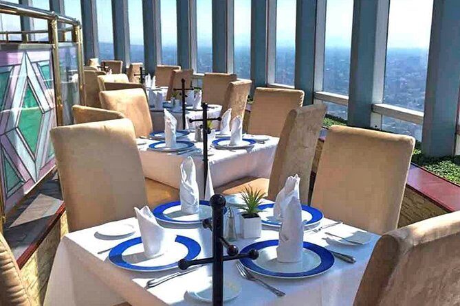 Dinner at Bellini, the largest revolving restaurant in the world - The Food and Service