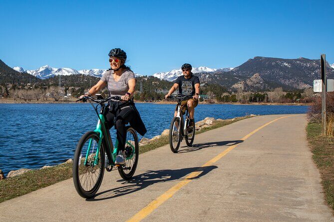 E-bike ride around the beautiful Estes Lake bike path - The Sum Up