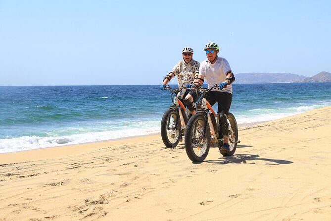 Electric Bike and Beach Camel Ride with Mexican Buffet Lunch - Camel Encounter and Beach Walk