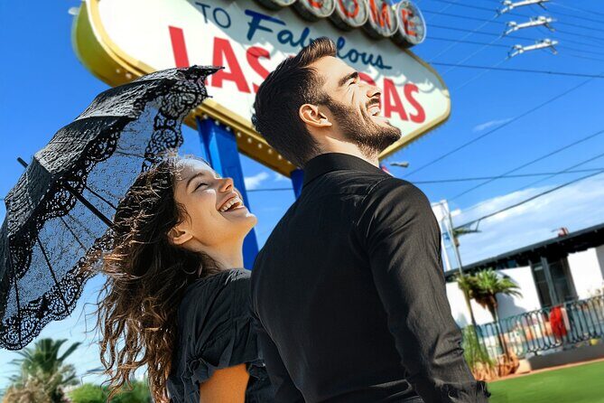 Goth Wedding or Vow Renewal at Vegas Sign with Props and Photos - The Experience Reviews: Authentic Insights