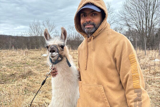 Hike & Lunch with Llamas - Exploring the Dancing Goat Therapy Farm Tour