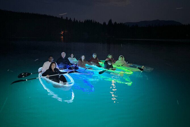 LED Illuminated Sunset Clear Kayak Tour //Kalispell, MT// - Why This Tour Works Well for Different Travelers