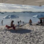 Miami Chair and Umbrella Package on Biscayne Bay - Rickenbacker Causeway Beach: The Main Attraction
