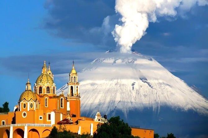 PUEBLA historic colonial center and CHOLULA neighborhood Private day tour - Second Stop: The Great Pyramid of Cholula