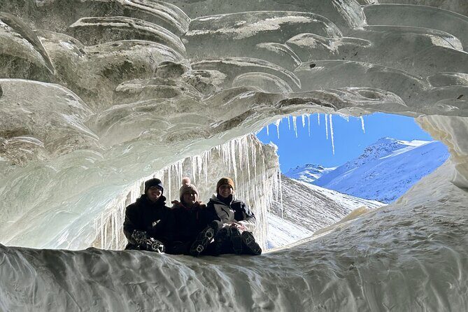 Snowshoe Hike to Castner Glacier Ice Cave - Gearing Up for the Hike