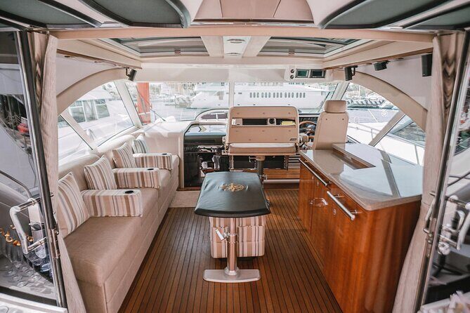 Steel Aweigh 65ft Sea Ray Yacht Rental - The Food and Drinks