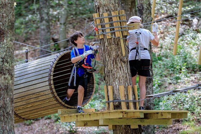 Ziplining and Climbing at The Adventure Park on Cape Cod - Is It Worth the Price?