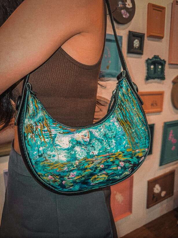 2-Hr Bag Painting - Leather Paint - A Closer Look at the 2-Hour Bag Painting Experience