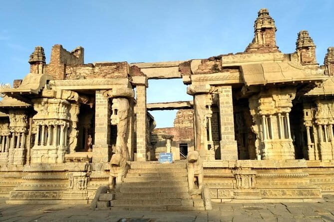 3 day private tour of Hampi from Bangalore by flight with guide and hotel - Day 2: Royal Enclosures and Anegundi Village