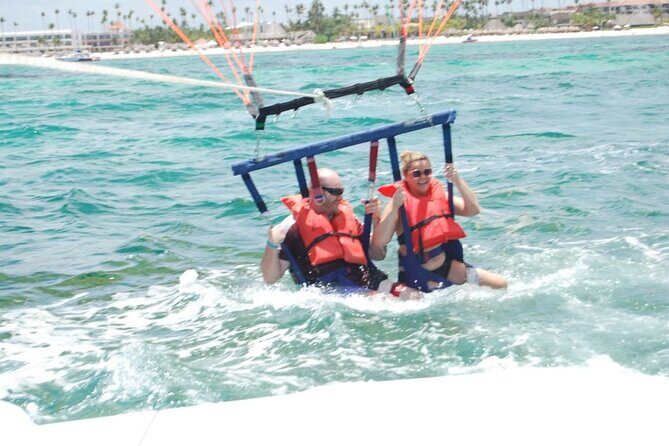 Activado Parasailing experience with pickup from Cap Cana - FAQ