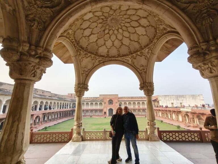 Agra Fort: Guided UNESCO Heritage Walking Tour - Jahangir Palace: The Largest Residential Palace