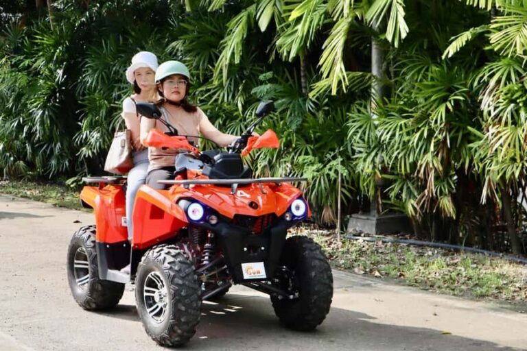 Ayutthaya: ATV Adventure with Tuk Tuk Transfer and Lunch - The Itinerary in Detail