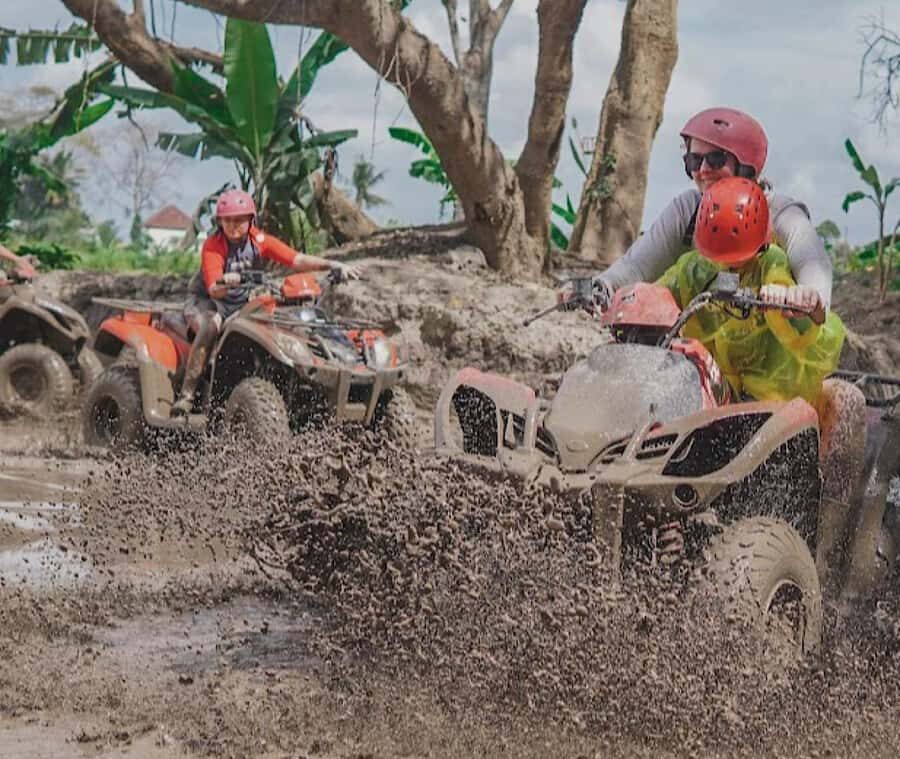 Bali: ATV Quad Bike Adventure with Jungle,Waterfalls & Lunch - The Muddy Tracks and Terrain Challenges