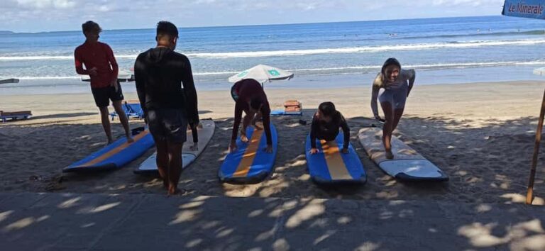 Bali: Kuta Beach Surfing Lesson (1 Hour, Local Instructor) - What to Expect: Step-by-Step