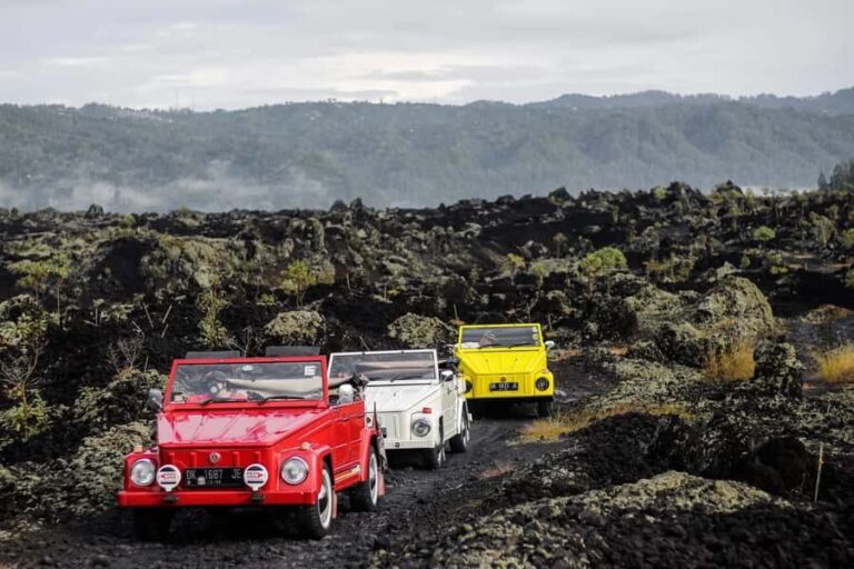 Bali/Mount Batur: Classic VW Volcano Safari & Hot Spring - Panoramic Views from Penelokan and Beyond