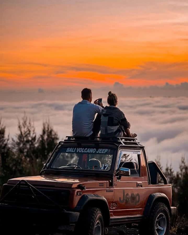 Bali: Mount Batur Jeep Tour with Floating Temple & Falls - The Serenity of the Floating Temple