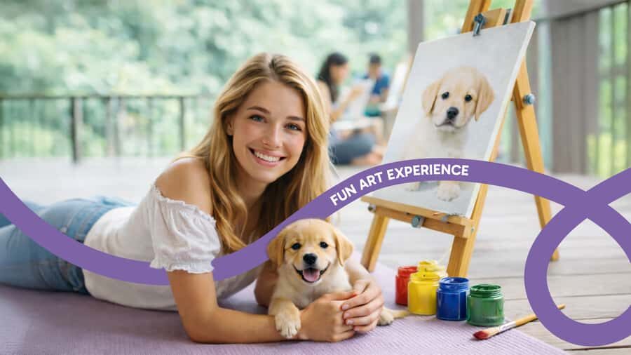 Bali: Paint with Puppies - Ubud, Canggu - The Experience in Detail
