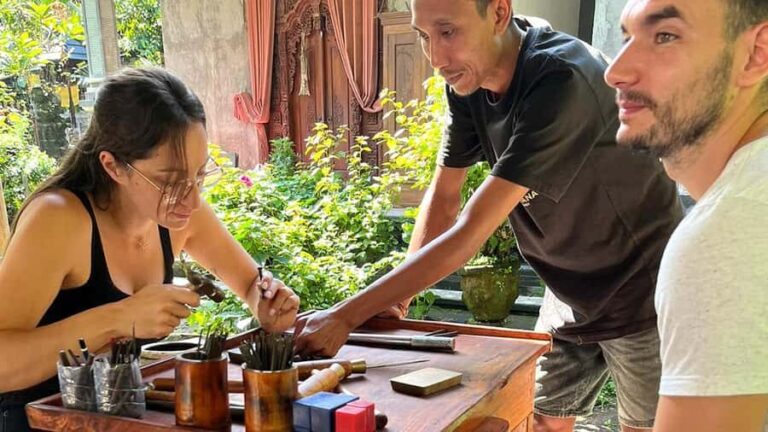 Bali: Silver Jewelry Making Class in Sidemen Village - A Deep Dive into the Experience
