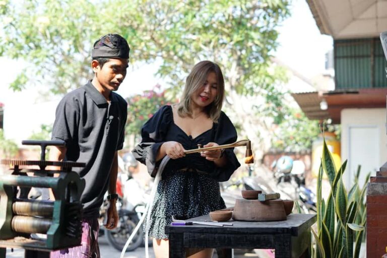 Bali Silver Jewelry Making Class (Stone &Gold Plated Option) - What to Expect from the Jewelry Class