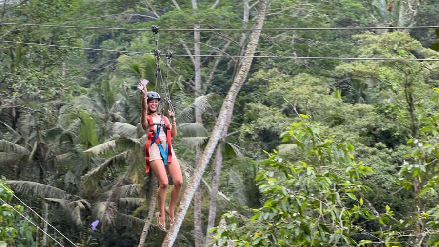Bali: Ubud Zipline, Goa Raja Waterfall and swing adventure - What to Expect on the Day