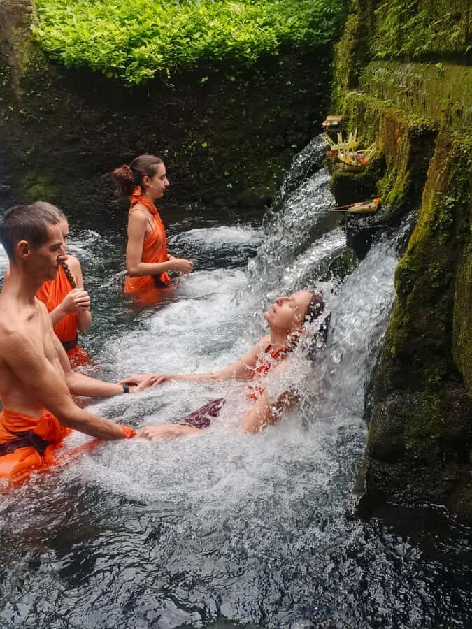 Balinese Holy Water Ritual with Nature Serenity - Discovering the Spiritual Heart: Mengening Temple for Holy Water Rituals