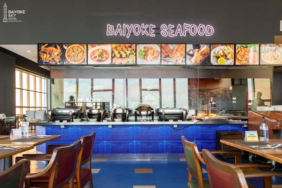 Bangkok: Baiyoke Sky Dinner Buffet Bangkok Sky 76th/78th - Dining with a View: What to Expect