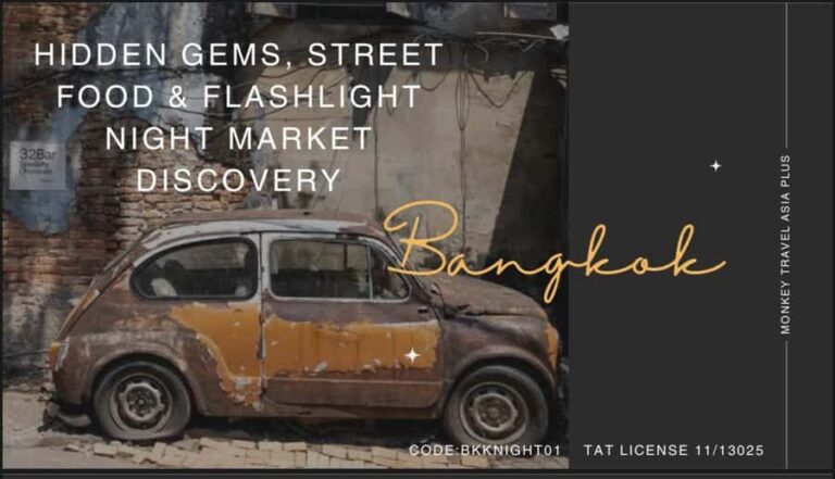 Bangkok: Hidden Night Adventures Tuk-Tuk Tour with Food - Who Is This Tour Best Suited For?