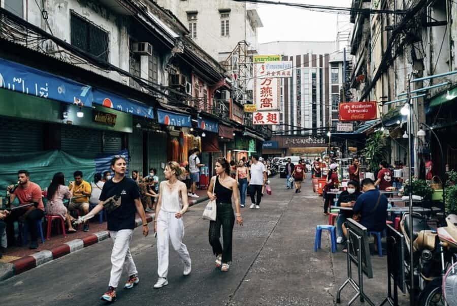 Bangkok: Talad Noi & Chinatown Walking Tour with Lunch - Starting Point and Overview