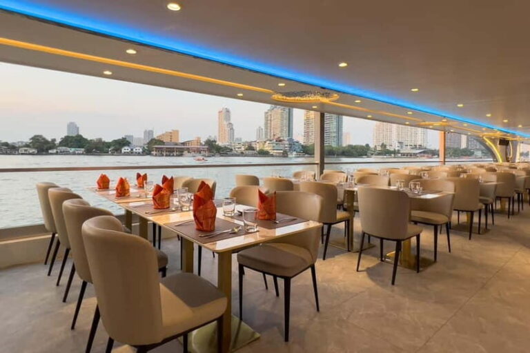 Bangkok: The Planet Chao Phraya River Dinner Cruise - Practical Details and Considerations
