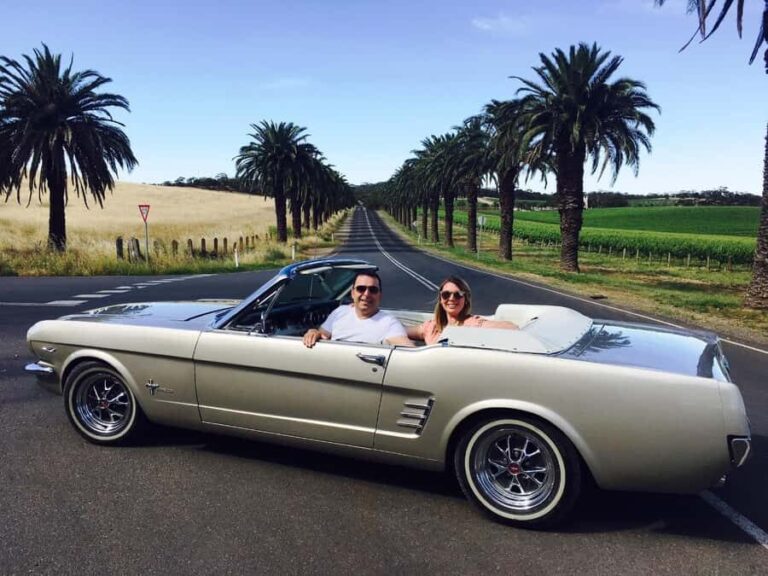 Barossa Food & Wine Trail in a Classic 1966 Mustang - Who Will Love This Tour?