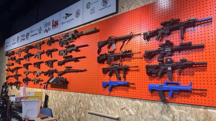 Beijing: Indoor Water Blaster Battle with Local Players - Who Should Try This?