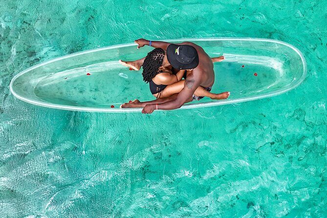 Blue Ocean Clear Kayak Photoshoot in Jamaica - Who Will Love This Tour?