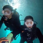 Boat entry diving at the Blue Cave in Onna Village, Okinawa! - The Itinerary: What to Expect