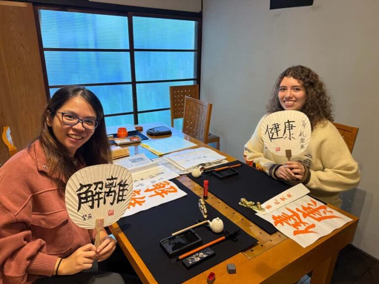 Calligraphy Lesson, Massage, and Kobe Beef Lunch in Kobe - A Deep Dive into the Itinerary and Experience