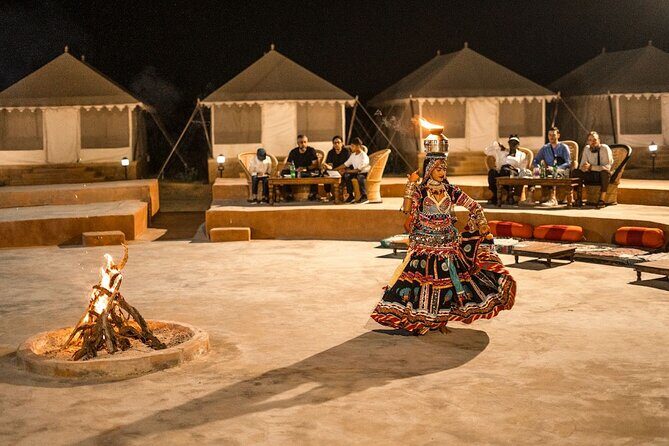Camel Safari With Sunset Cultural Program - Detailed Breakdown of the Itinerary