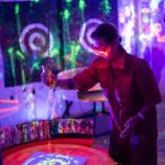 Canggu: Neon paint under UV lights, with fun and unusual tools - The Experience in Detail
