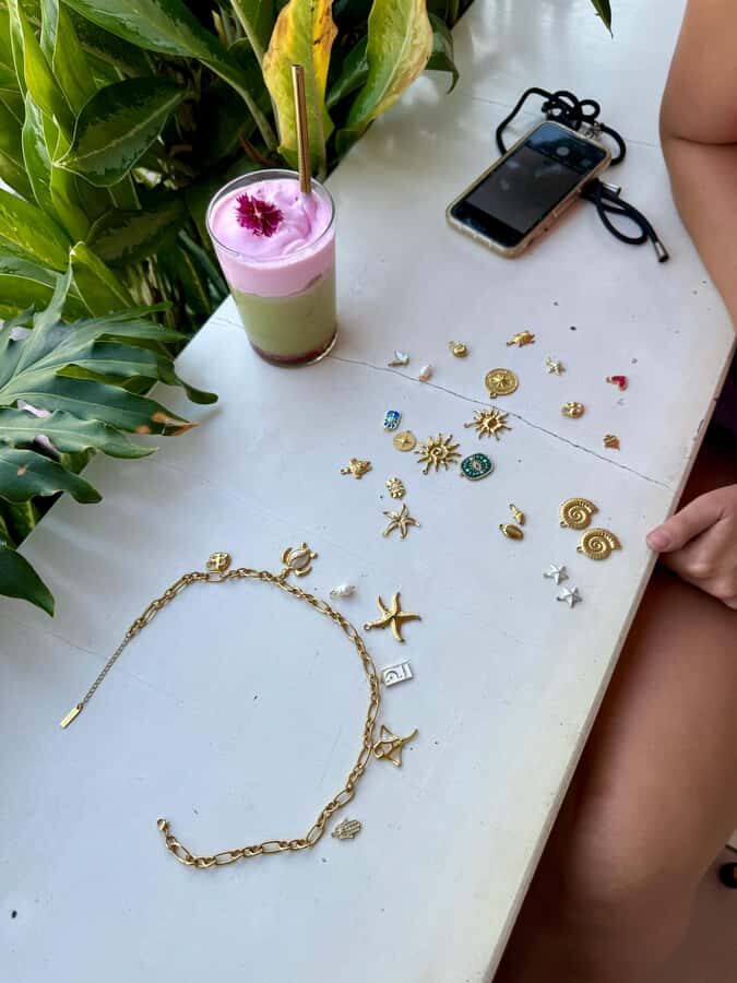 Charm Bar Canggu: Jewelry-Making Workshop + Free Matcha - Duration and Group Size
