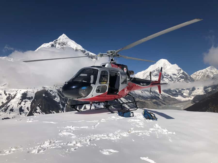 Chopper flight and breakfast at Hotel Everest view - Detailed Breakdown of the Itinerary
