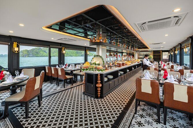 Cozy Bay Premium Cruise  Halong Bay Luxury 1 Day - BUFFET LUNCH - Pricing and Value