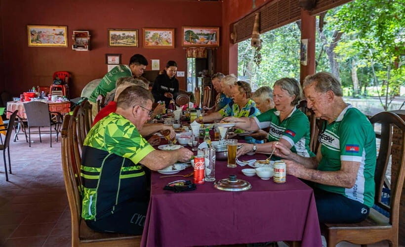 Cycle the Angkor Backroads inclusive Lunch at Local house - Exploring Angkor Thom and Bayon Temple