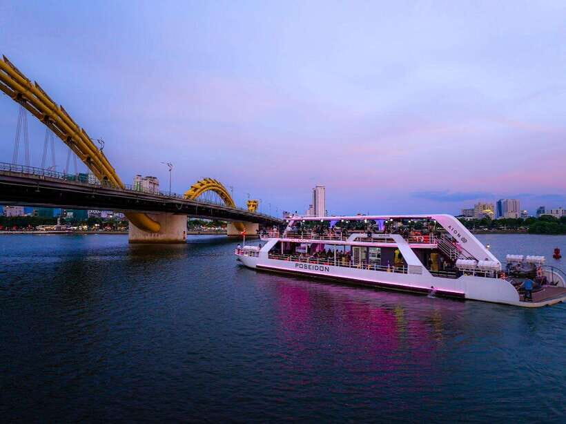 Da Nang: Poseidon Cruise with Dinner and Dragon Bridge Show - Practical Details