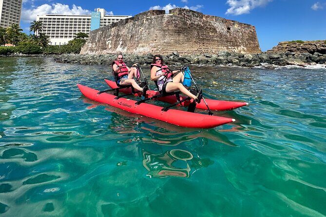 Day Adventure Chiliboats Waterbike  Condado Lagoon - A Deep Dive Into the Chiliboats Waterbike Tour