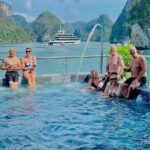 Discover Halong & Lan Ha Bay on a Modern Luxury Day Cruise - Transportation and Group Size