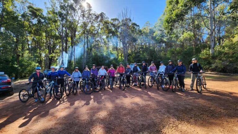 Dwellingup; 'Pedal 'n' Platter' Guided Mountain Bike Tour - The Experience in Detail: What to Expect