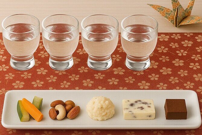 Experience of pairing sake tasting with snacks in Kyoto - The itinerary: From rice to glass