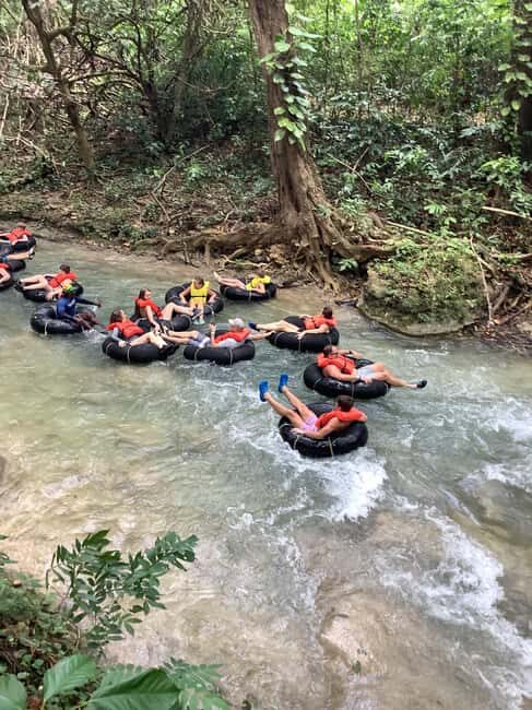 Falmouth: Blue Hole Tour and Jungle River Tubing - Jungle River Tubing: Relaxing Yet Exciting